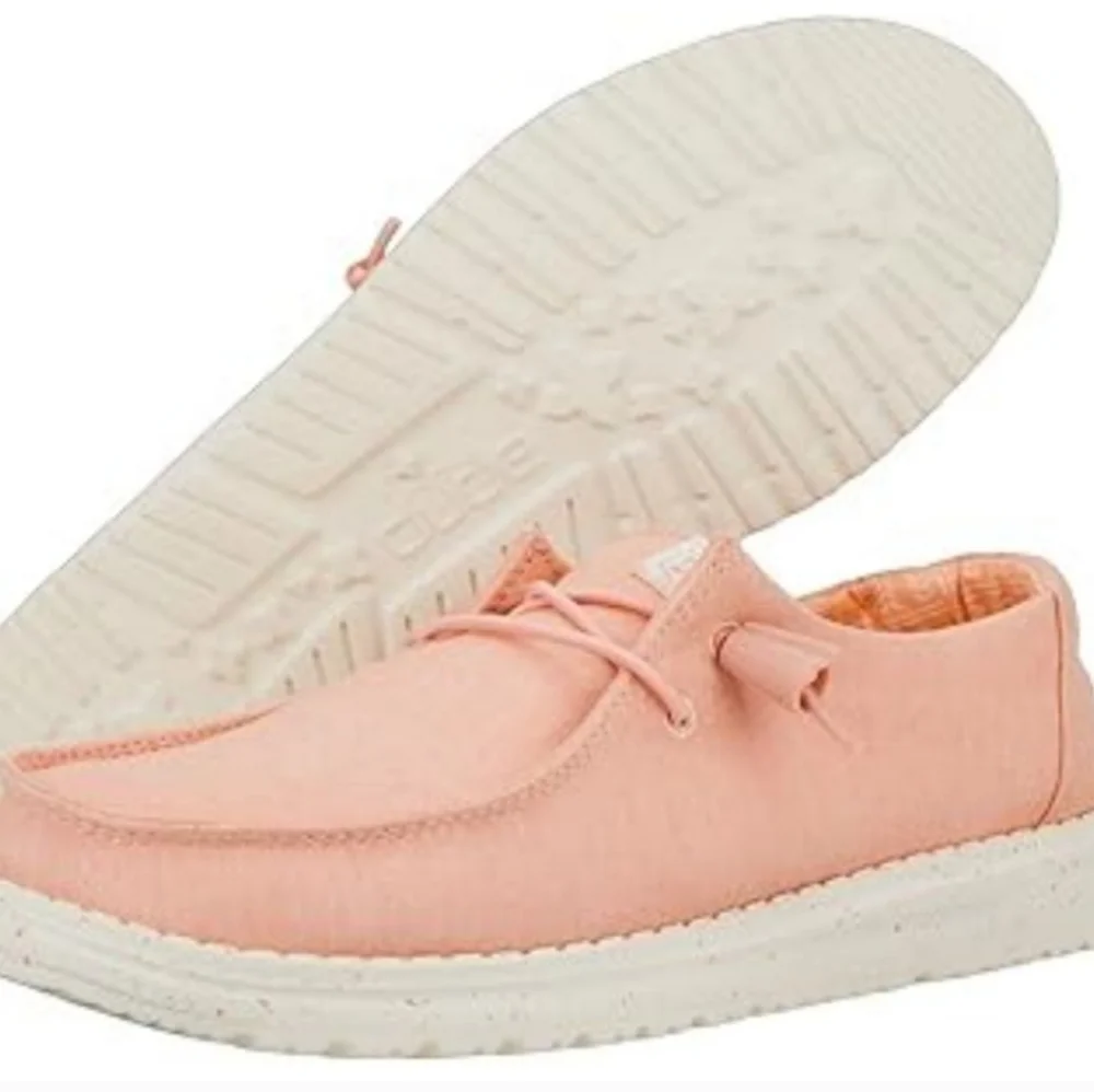 ♾️♡HeyDude "Wendy" linen shoes - Picture 1 of 7